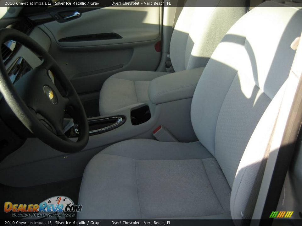 2010 Chevrolet Impala LS Silver Ice Metallic / Gray Photo #4