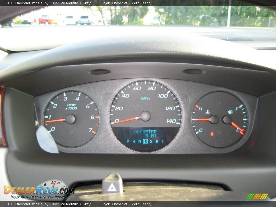 2010 Chevrolet Impala LS Silver Ice Metallic / Gray Photo #6