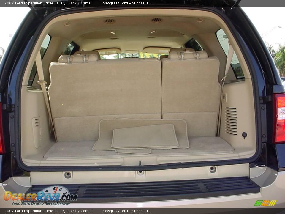 2007 Ford Expedition Eddie Bauer Black / Camel Photo #5