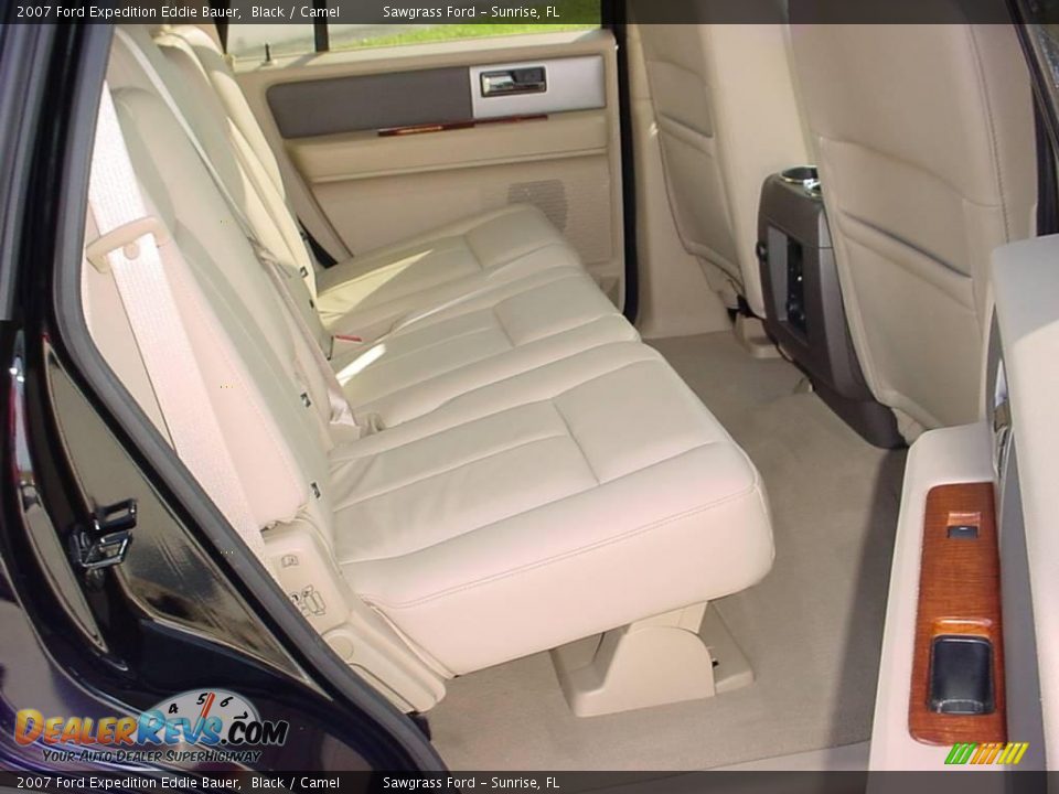 2007 Ford Expedition Eddie Bauer Black / Camel Photo #14