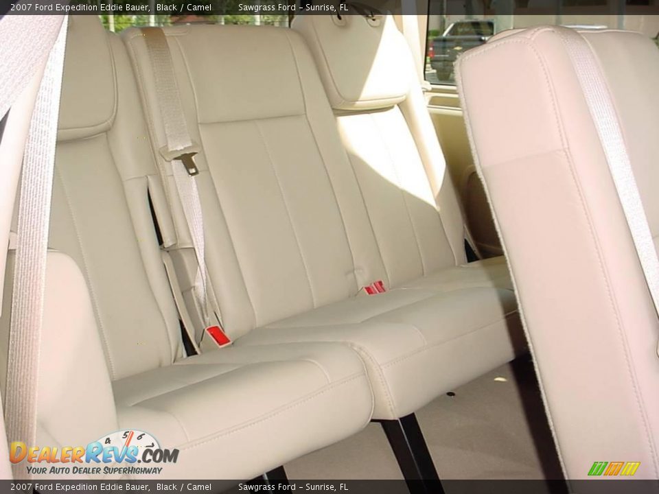2007 Ford Expedition Eddie Bauer Black / Camel Photo #15