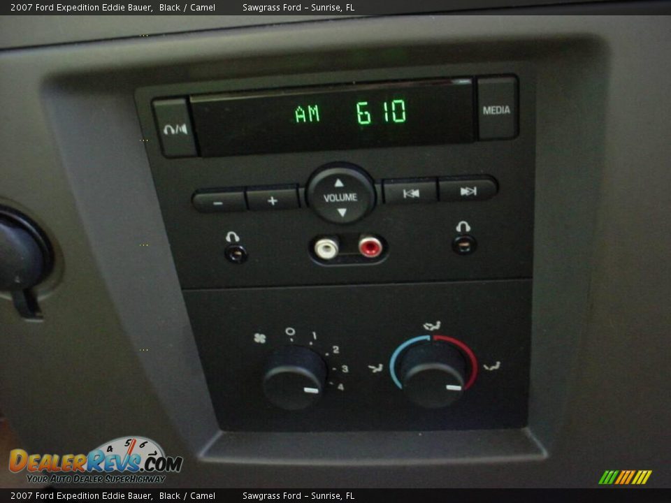 2007 Ford Expedition Eddie Bauer Black / Camel Photo #16