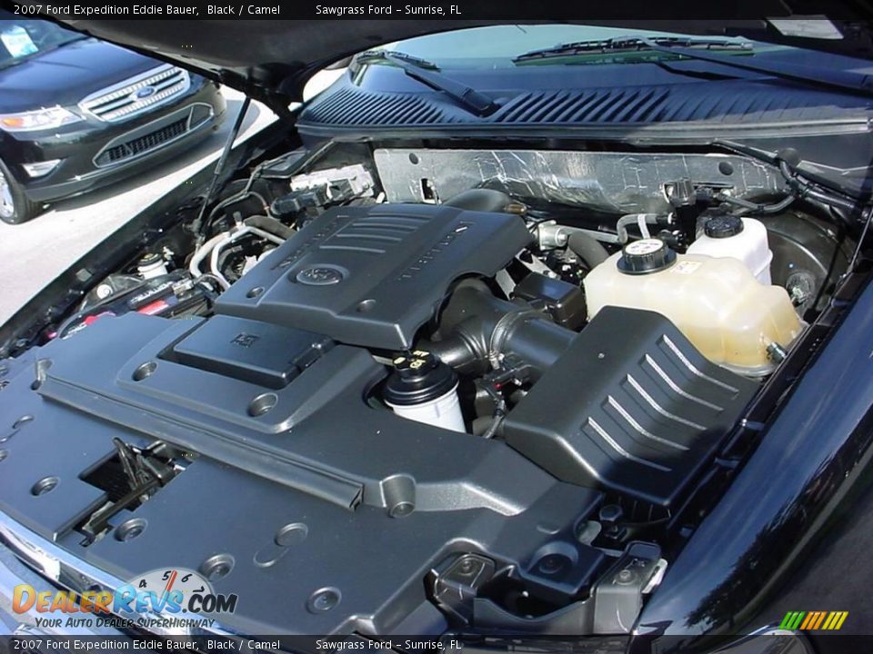 2007 Ford Expedition Eddie Bauer Black / Camel Photo #18