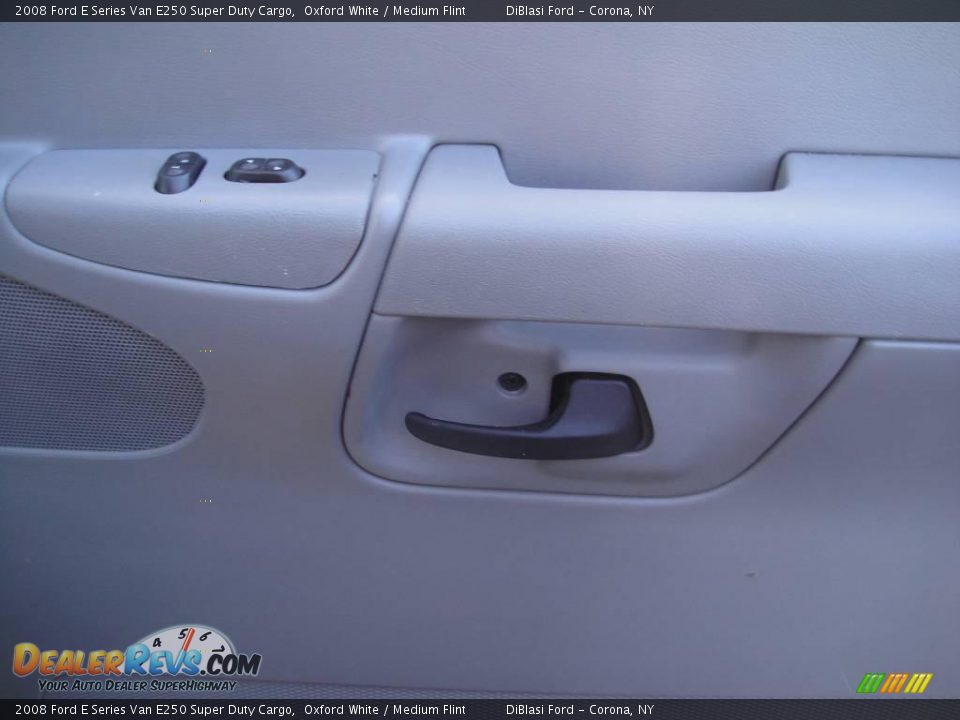 2008 Ford E Series Van E250 Super Duty Cargo Oxford White / Medium Flint Photo #17