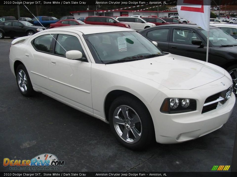 2010 Dodge Charger SXT Stone White / Dark Slate Gray Photo #1