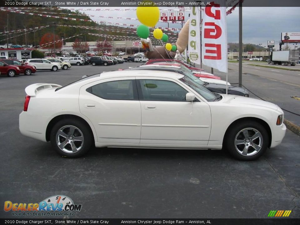 2010 Dodge Charger SXT Stone White / Dark Slate Gray Photo #2