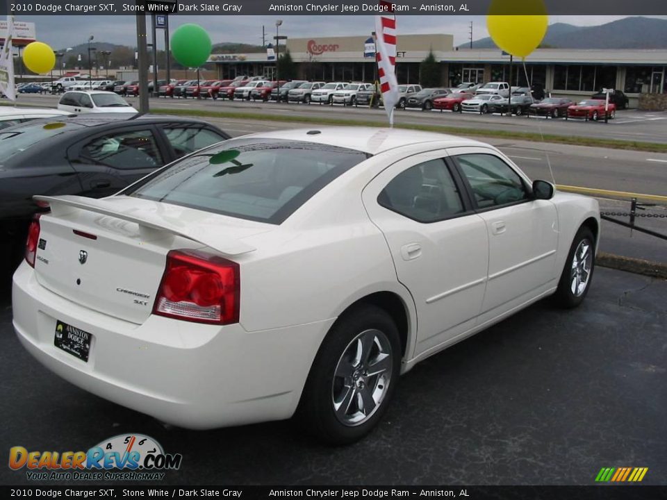 2010 Dodge Charger SXT Stone White / Dark Slate Gray Photo #3