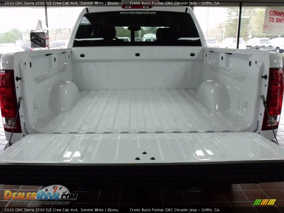 2010 GMC Sierra 1500 SLE Crew Cab 4x4 Summit White / Ebony Photo #13