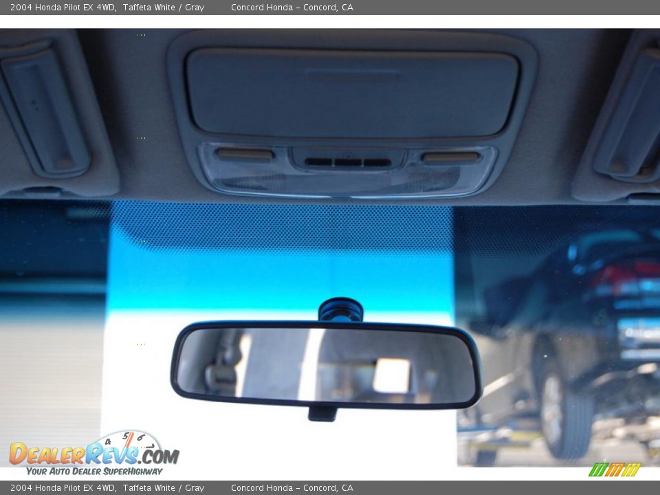 2004 Honda Pilot EX 4WD Taffeta White / Gray Photo #15