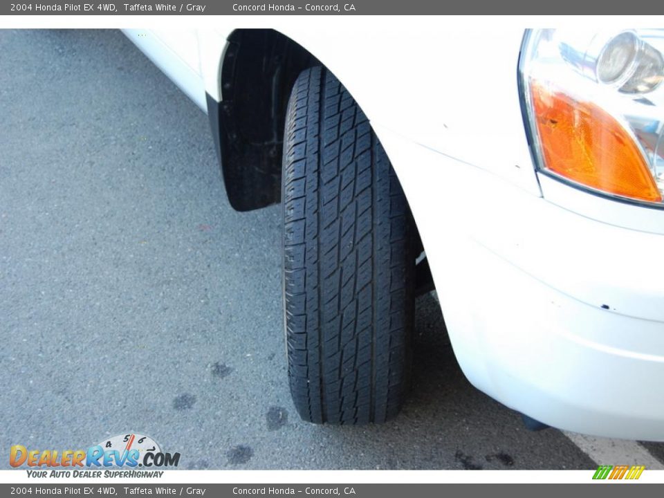 2004 Honda Pilot EX 4WD Taffeta White / Gray Photo #25