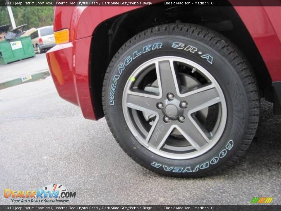 2010 Jeep Patriot Sport 4x4 Inferno Red Crystal Pearl / Dark Slate Gray/Pebble Beige Photo #5