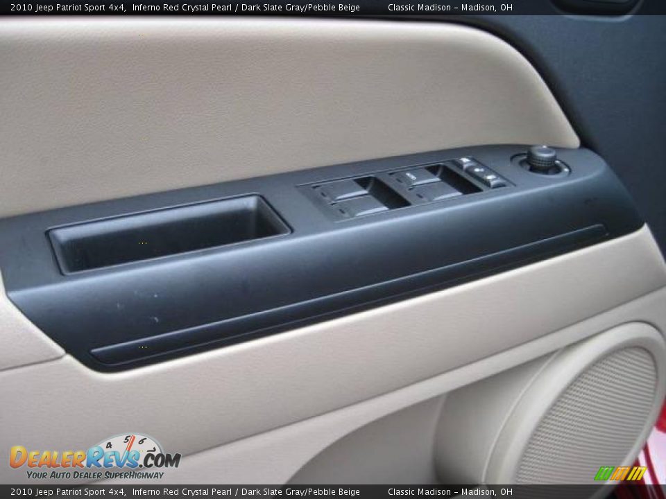 2010 Jeep Patriot Sport 4x4 Inferno Red Crystal Pearl / Dark Slate Gray/Pebble Beige Photo #6
