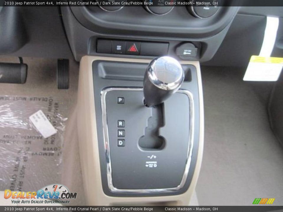 2010 Jeep Patriot Sport 4x4 Inferno Red Crystal Pearl / Dark Slate Gray/Pebble Beige Photo #8