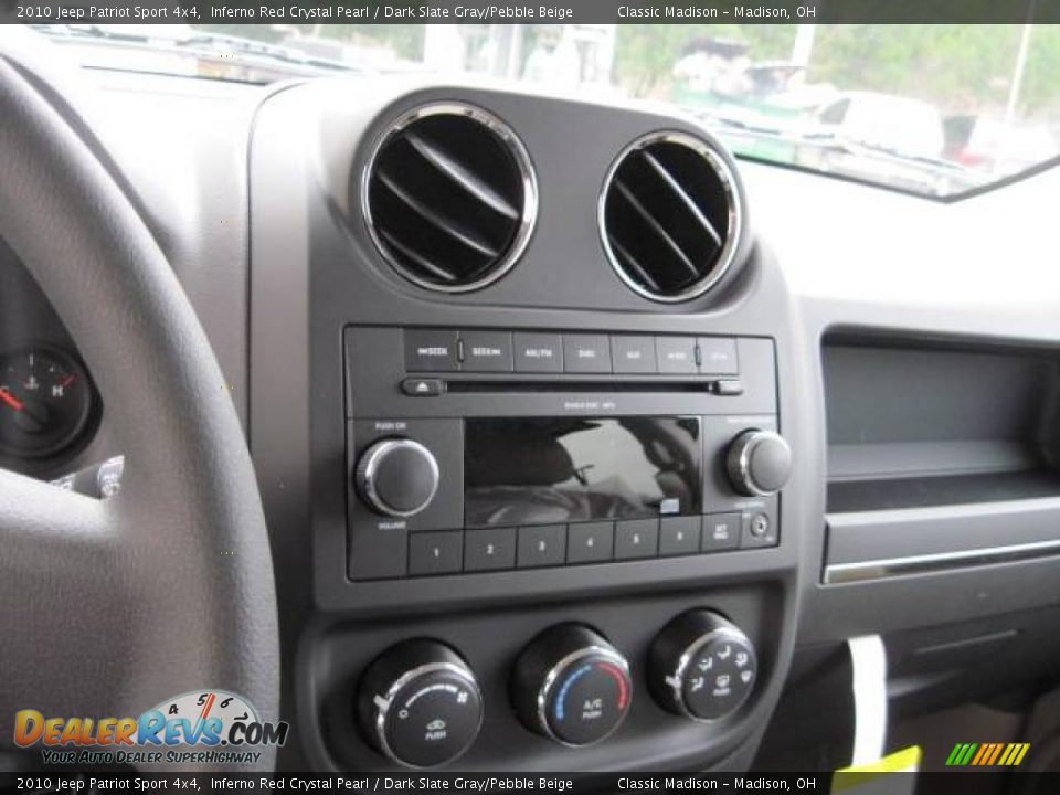 2010 Jeep Patriot Sport 4x4 Inferno Red Crystal Pearl / Dark Slate Gray/Pebble Beige Photo #9