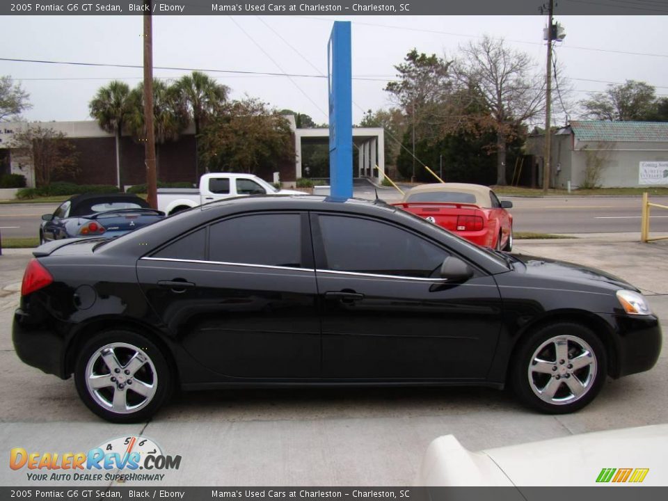 2005 Pontiac G6 GT Sedan Black / Ebony Photo #5