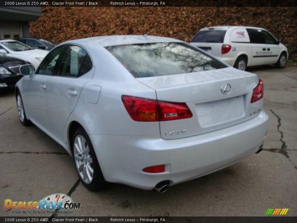 2008 Lexus IS 250 AWD Glacier Frost Pearl / Black Photo #2