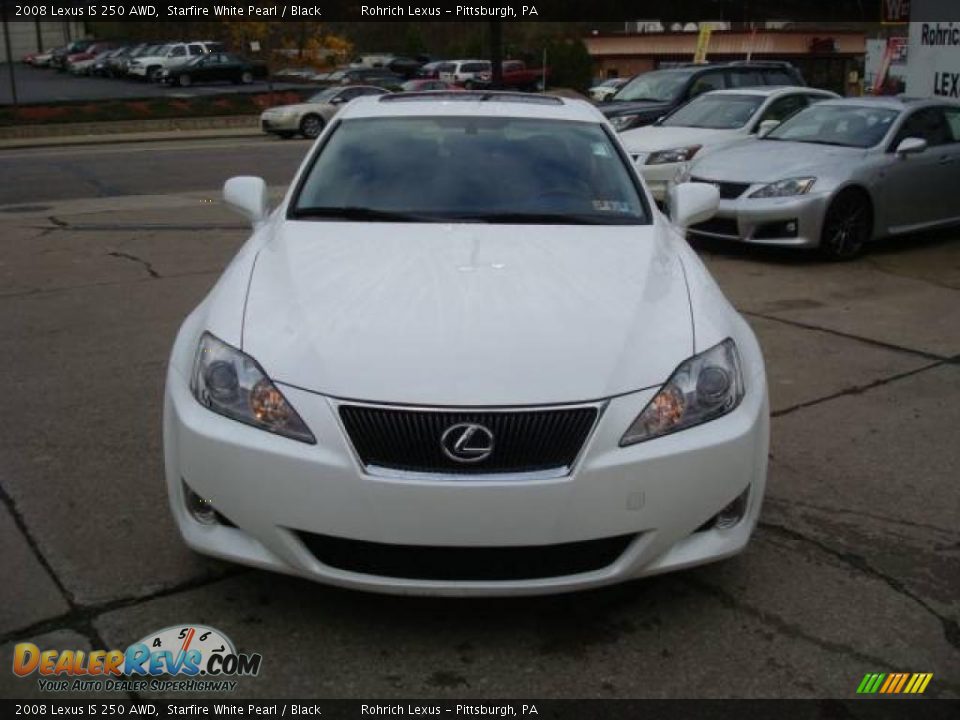 2008 Lexus IS 250 AWD Starfire White Pearl / Black Photo #6