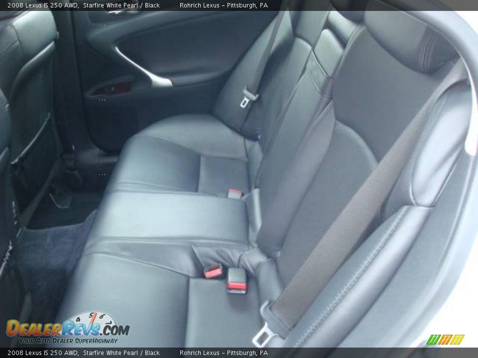 2008 Lexus IS 250 AWD Starfire White Pearl / Black Photo #9