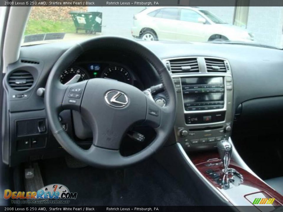 2008 Lexus IS 250 AWD Starfire White Pearl / Black Photo #10