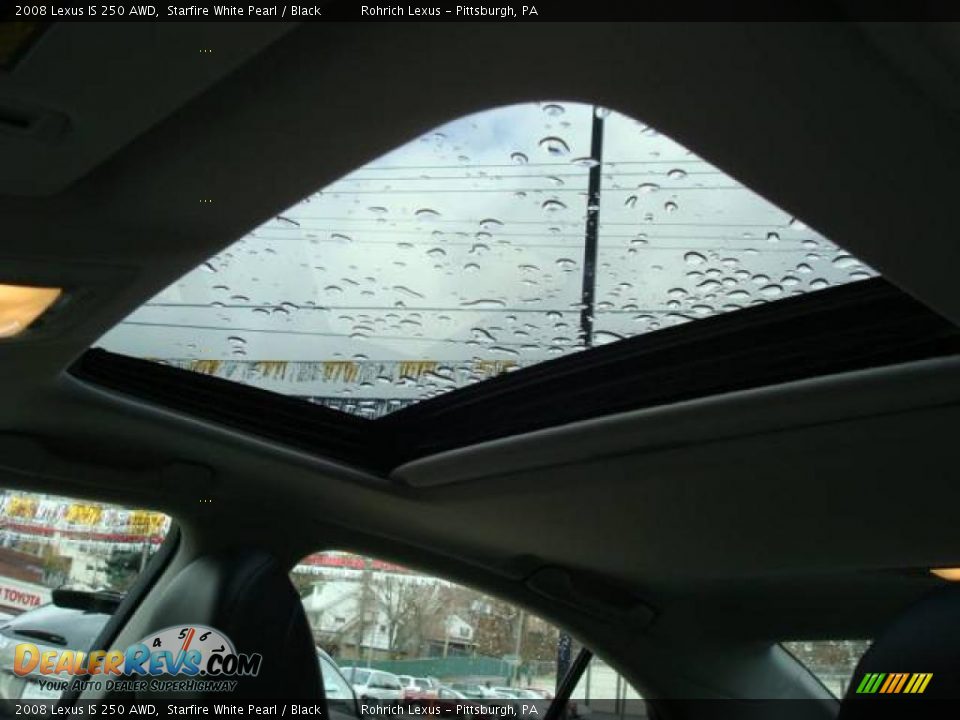 2008 Lexus IS 250 AWD Starfire White Pearl / Black Photo #12