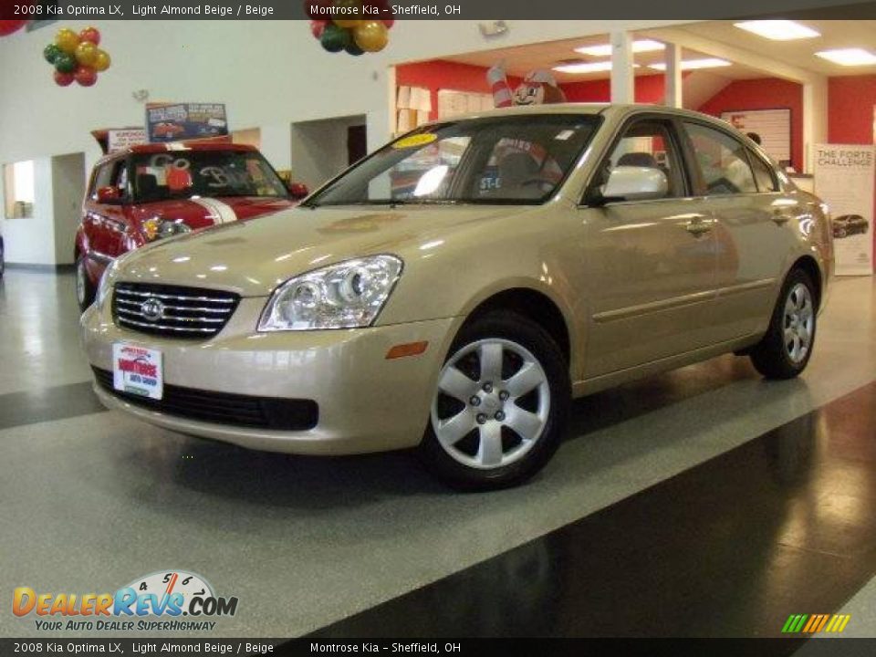 2008 Kia Optima LX Light Almond Beige / Beige Photo #1