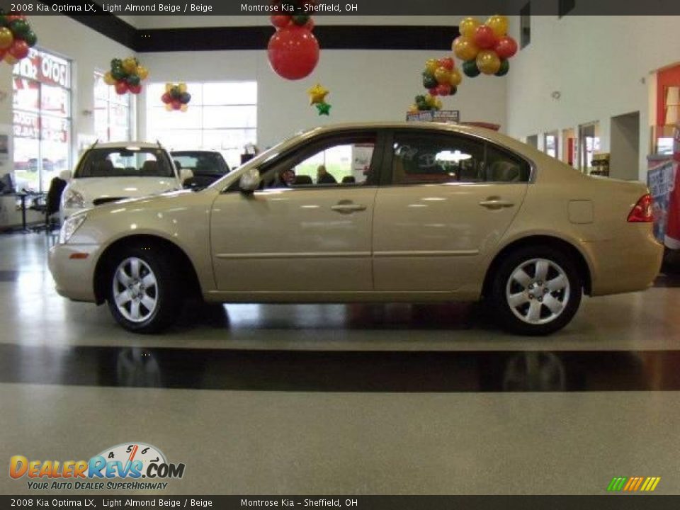 2008 Kia Optima LX Light Almond Beige / Beige Photo #2