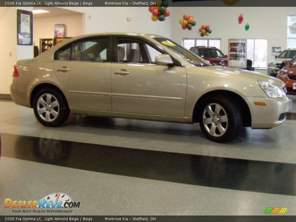 2008 Kia Optima LX Light Almond Beige / Beige Photo #7