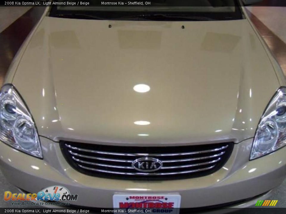 2008 Kia Optima LX Light Almond Beige / Beige Photo #9