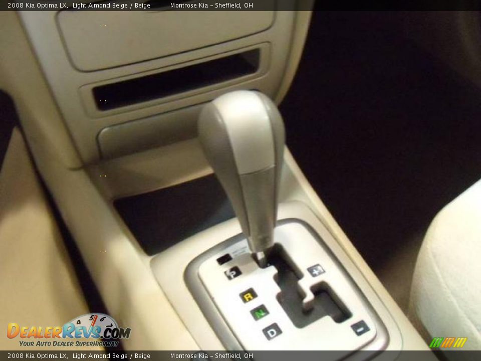 2008 Kia Optima LX Light Almond Beige / Beige Photo #24