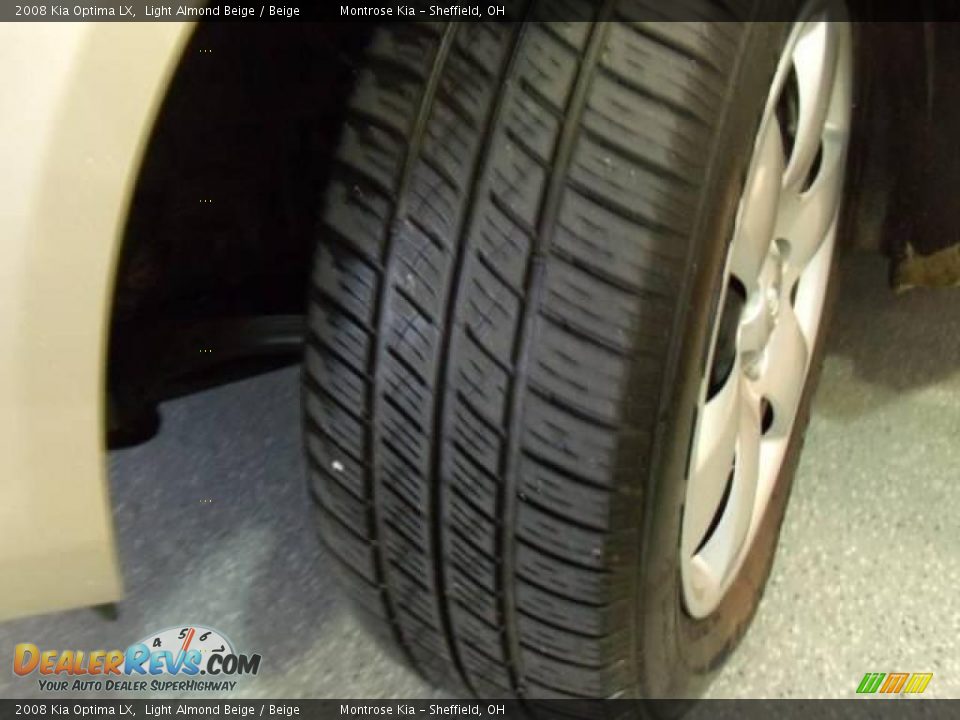 2008 Kia Optima LX Light Almond Beige / Beige Photo #25