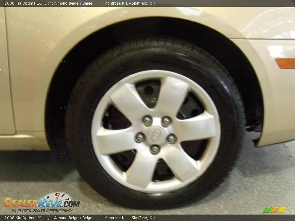 2008 Kia Optima LX Light Almond Beige / Beige Photo #26