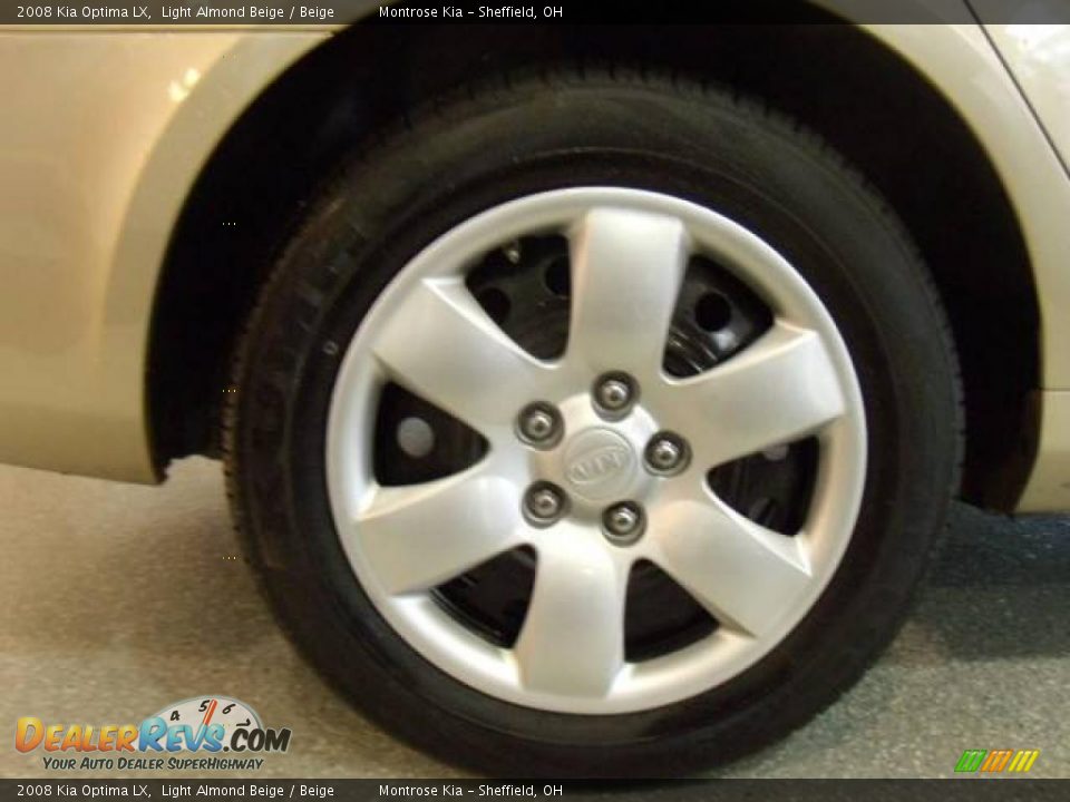 2008 Kia Optima LX Light Almond Beige / Beige Photo #27