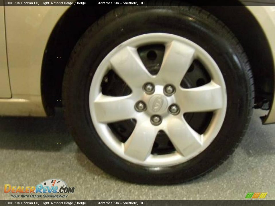 2008 Kia Optima LX Light Almond Beige / Beige Photo #29
