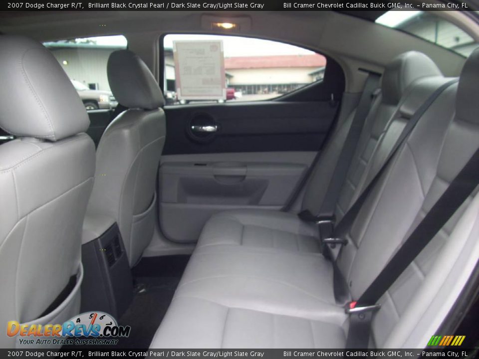 2007 Dodge Charger R/T Brilliant Black Crystal Pearl / Dark Slate Gray/Light Slate Gray Photo #5
