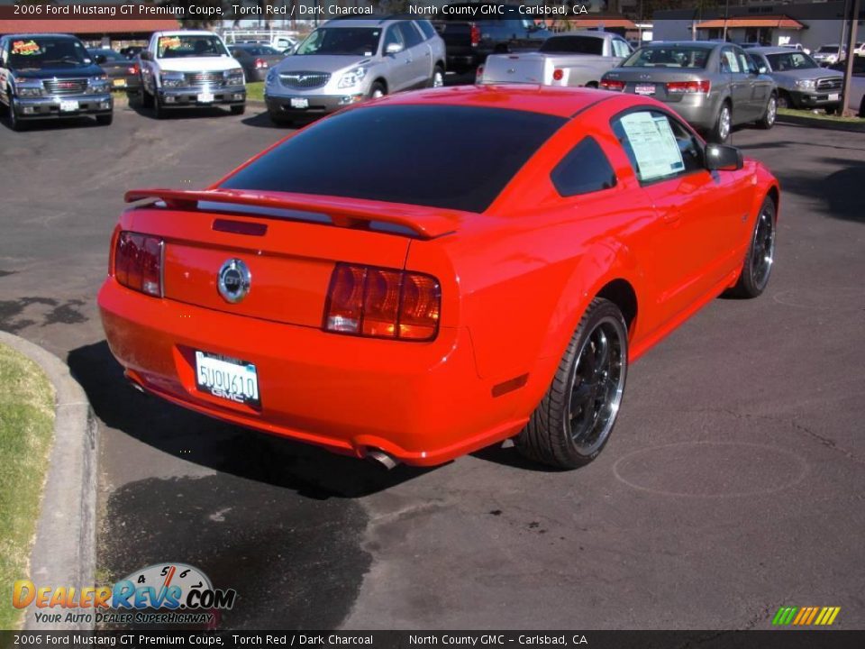 2006 Ford Mustang GT Premium Coupe Torch Red / Dark Charcoal Photo #2