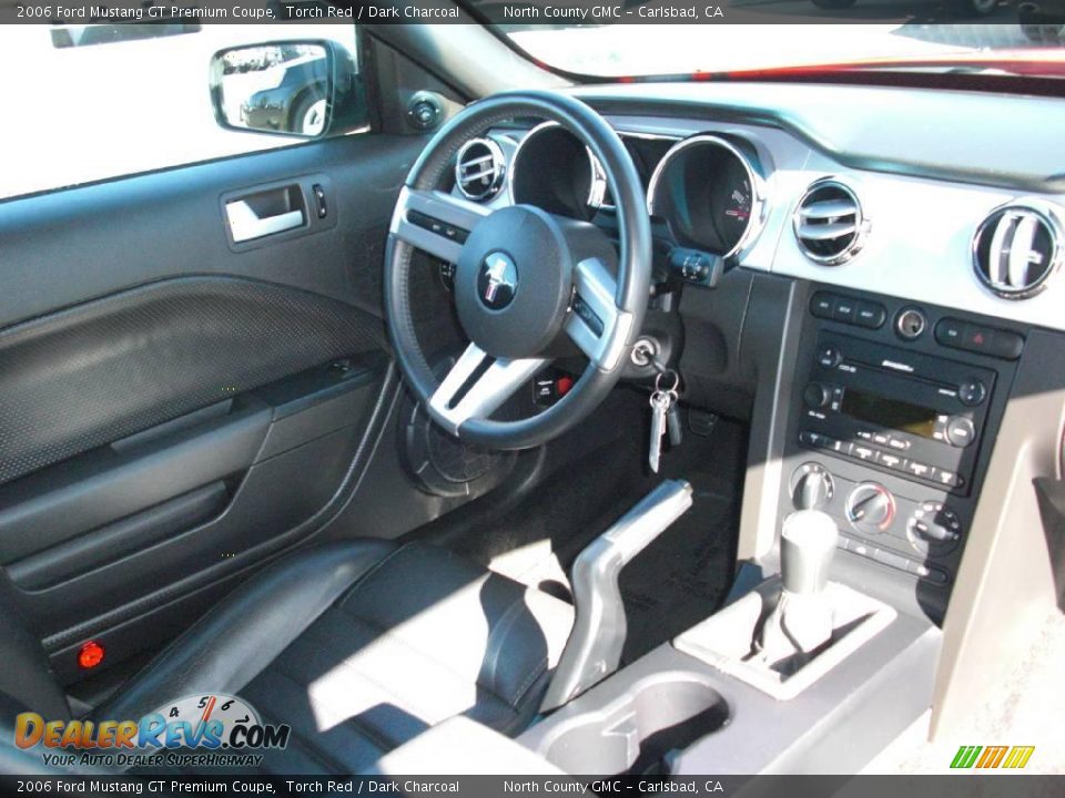 2006 Ford Mustang GT Premium Coupe Torch Red / Dark Charcoal Photo #3