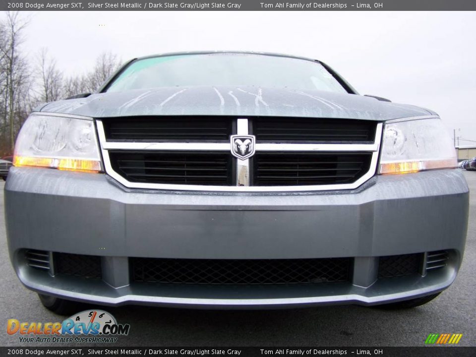 2008 Dodge Avenger SXT Silver Steel Metallic / Dark Slate Gray/Light Slate Gray Photo #3