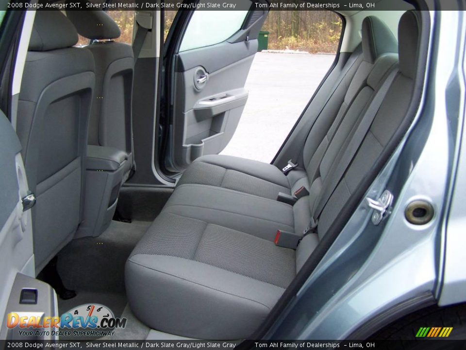 2008 Dodge Avenger SXT Silver Steel Metallic / Dark Slate Gray/Light Slate Gray Photo #10