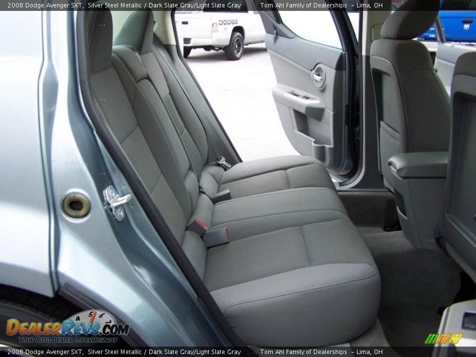 2008 Dodge Avenger SXT Silver Steel Metallic / Dark Slate Gray/Light Slate Gray Photo #11