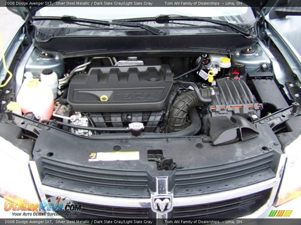 2008 Dodge Avenger SXT Silver Steel Metallic / Dark Slate Gray/Light Slate Gray Photo #14