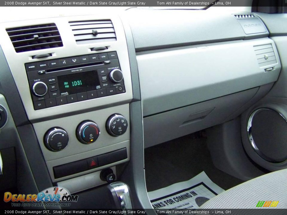 2008 Dodge Avenger SXT Silver Steel Metallic / Dark Slate Gray/Light Slate Gray Photo #17