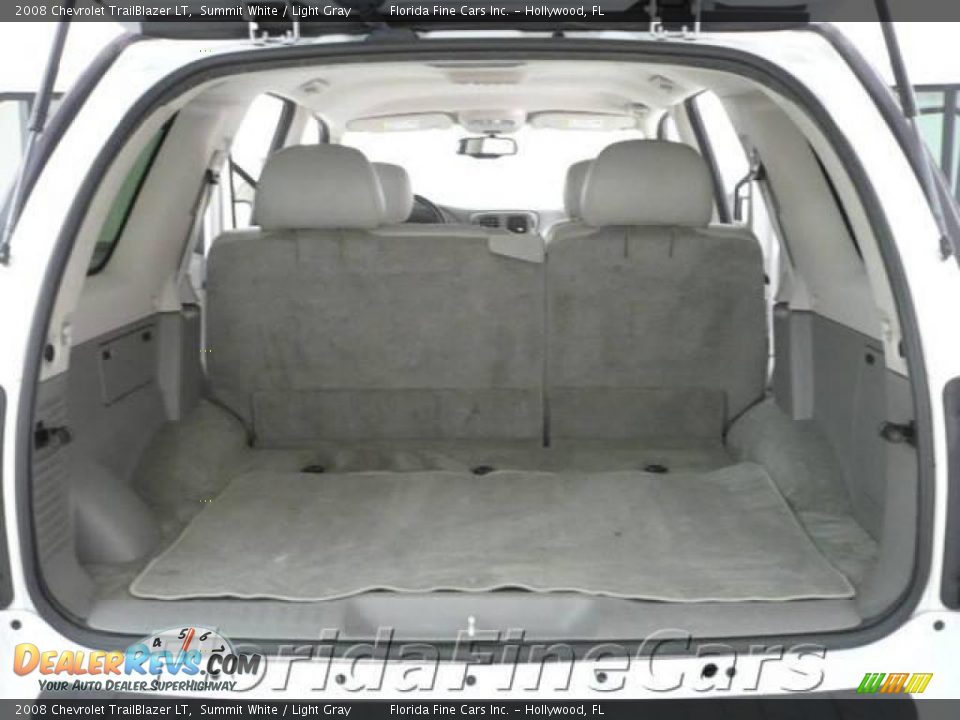 2008 Chevrolet TrailBlazer LT Summit White / Light Gray Photo #11
