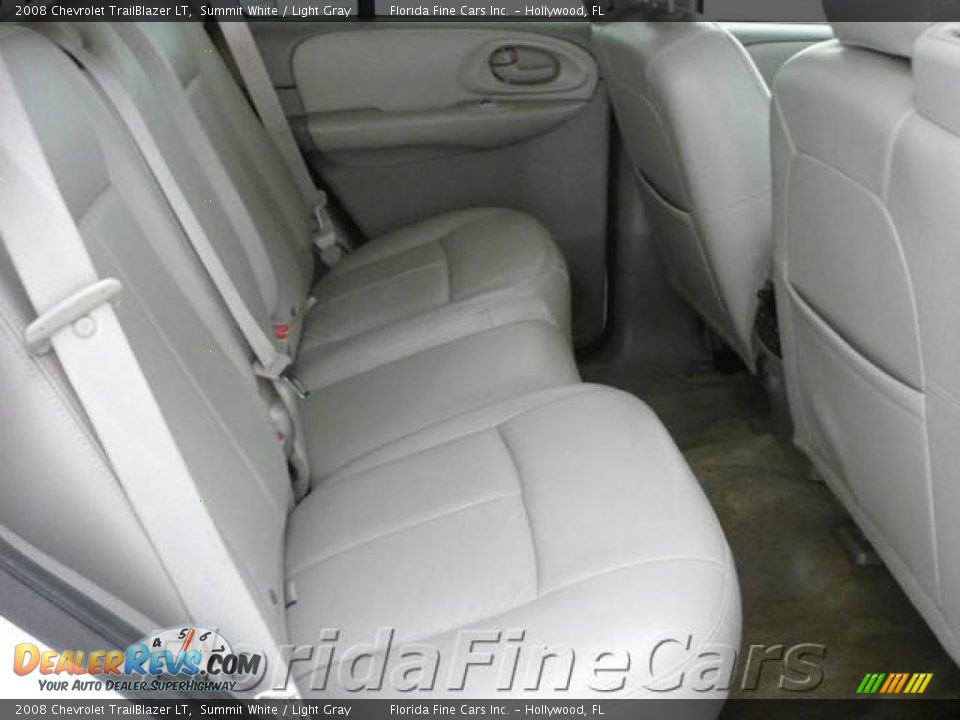 2008 Chevrolet TrailBlazer LT Summit White / Light Gray Photo #15