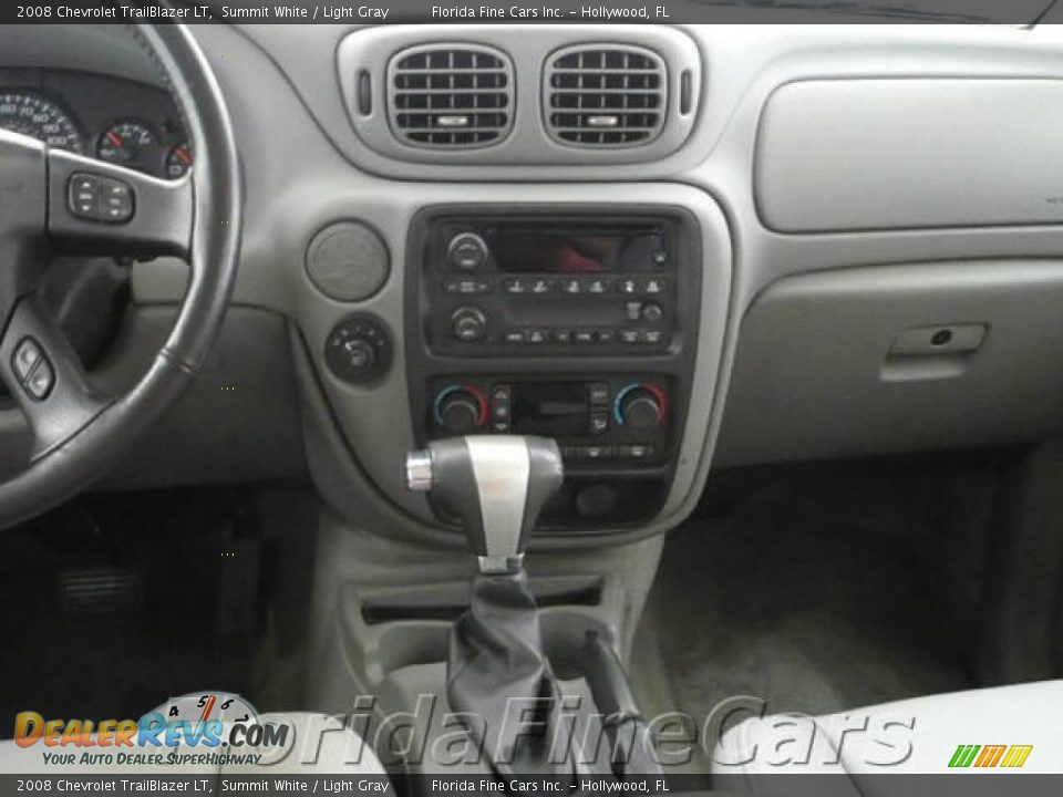 2008 Chevrolet TrailBlazer LT Summit White / Light Gray Photo #18