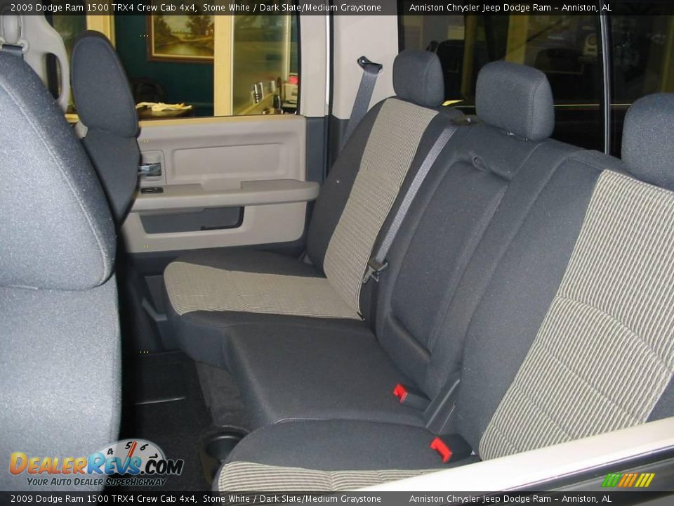 2009 Dodge Ram 1500 TRX4 Crew Cab 4x4 Stone White / Dark Slate/Medium Graystone Photo #3