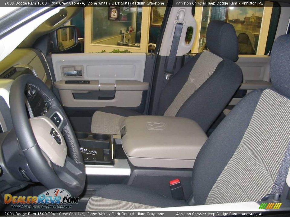 2009 Dodge Ram 1500 TRX4 Crew Cab 4x4 Stone White / Dark Slate/Medium Graystone Photo #4