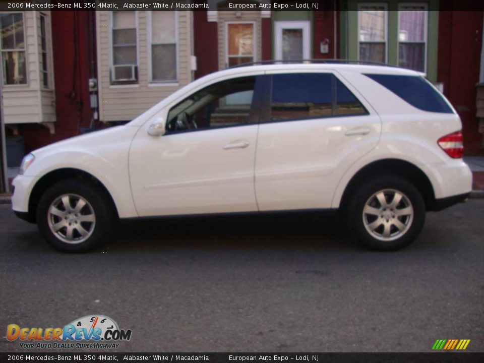 2006 Mercedes-Benz ML 350 4Matic Alabaster White / Macadamia Photo #6