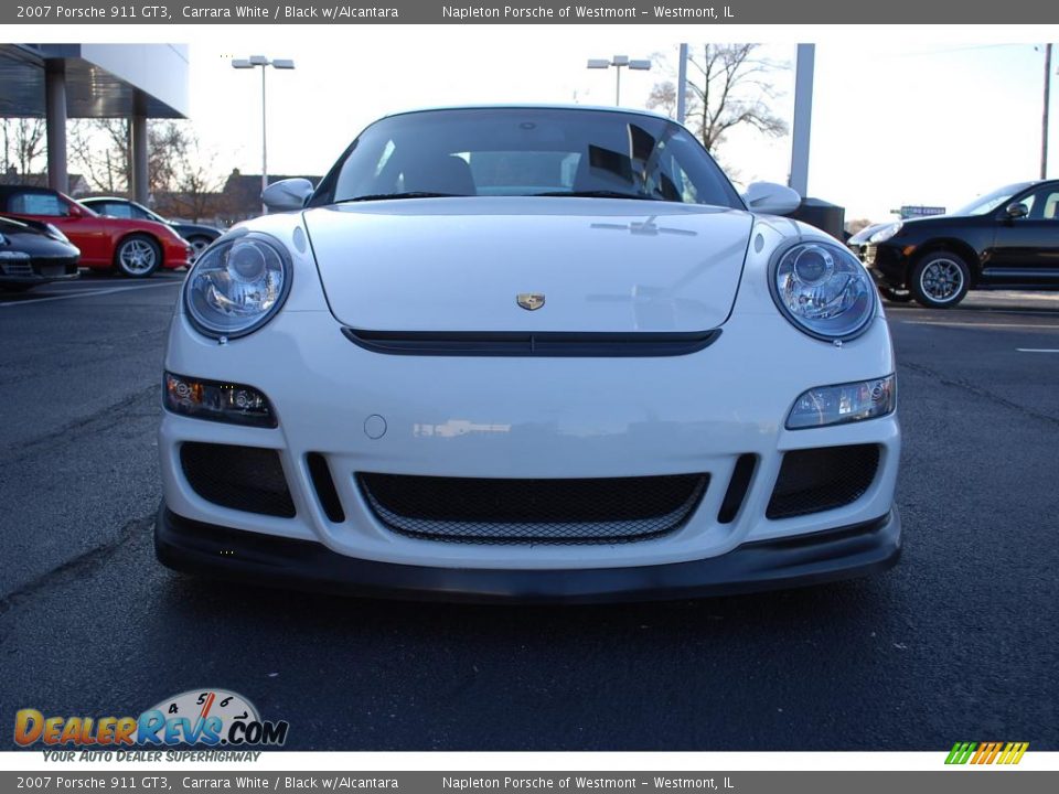 2007 Porsche 911 GT3 Carrara White / Black w/Alcantara Photo #2