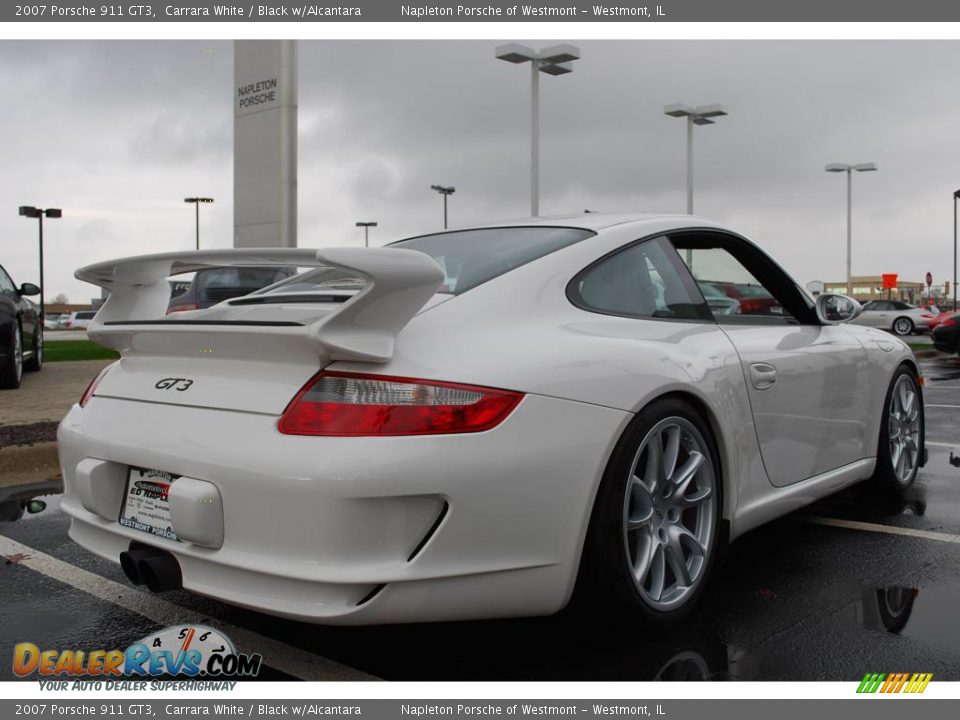 2007 Porsche 911 GT3 Carrara White / Black w/Alcantara Photo #5