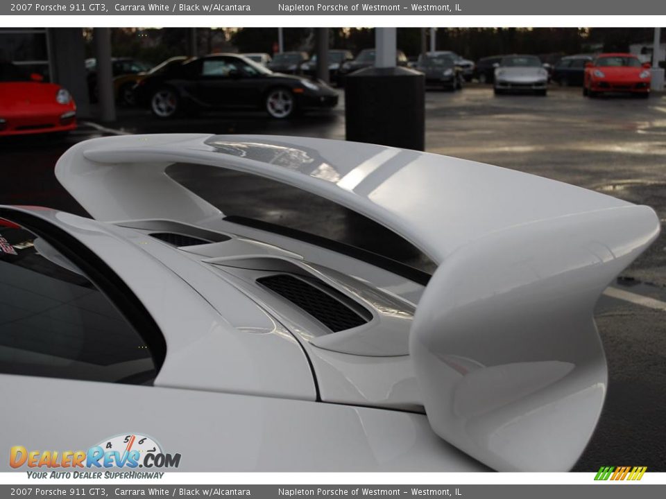 2007 Porsche 911 GT3 Carrara White / Black w/Alcantara Photo #10